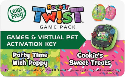 LeapFrog RockIt Twist Dual Game Pack: Trolls Party Time With Poppy and Cookie's Sweet Treats
