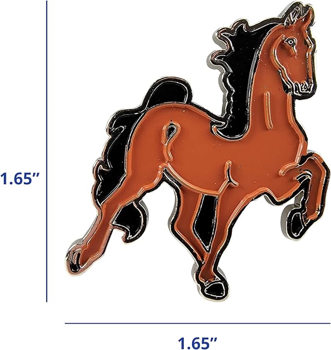 Breyer Horses Paint and Wear Enamel Pins Craft Set | Pins, Paints, Glitter & Rhinestones | Includes 12 Enamel Pins | Model #4240