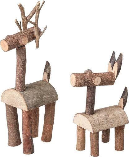 LAZACA Wood Craft Kits DIY for Kids Ages 5-20 Wooden Art Paint Bulk Crafts Garden Playset Loose Parts Play Materials L/21X17X4cm