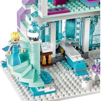 LEGO Disney Frozen Elsa's Magical Ice Palace 43172 Toy Castle Building Kit with Mini Dolls, Castle Playset with Popular Frozen Characters Including Elsa, Olaf, Anna and More (701 Pieces)