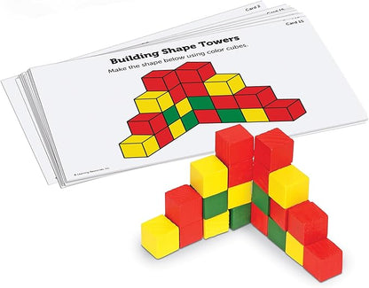 Learning Resources Creative Color Cubes, Fine Motor Skills, Counting Skills, Basic Math, 100 Piece, Ages 3+