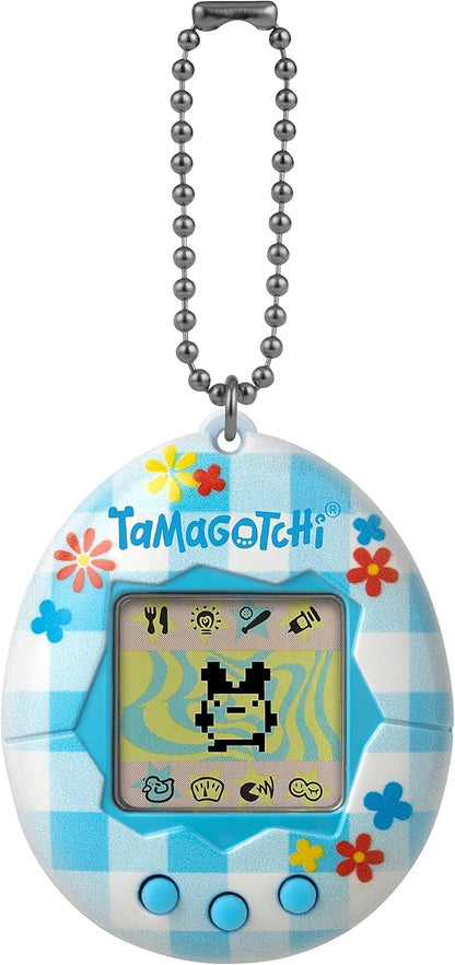 Tamagotchi Original - Flower Gingham (Updated Logo)