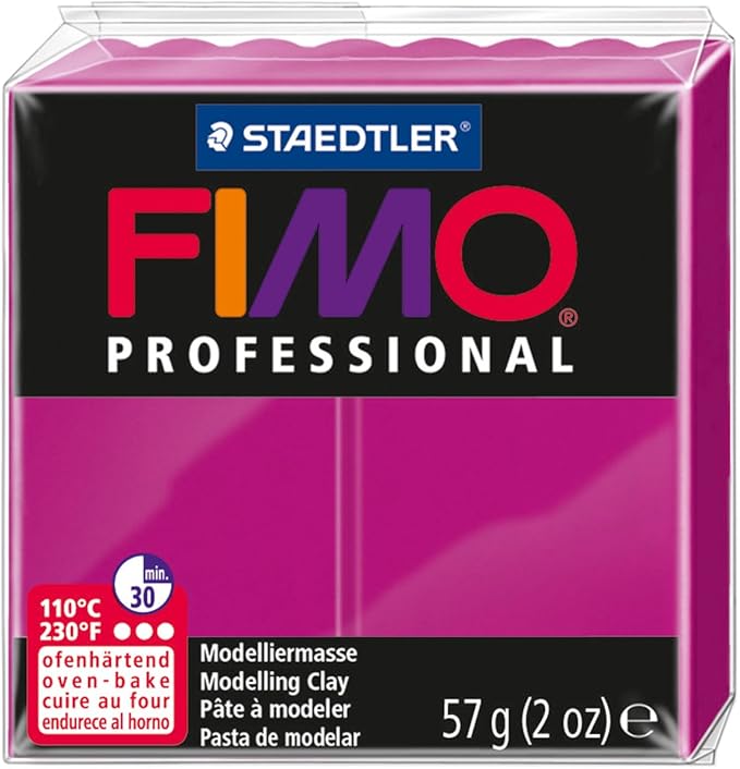 Staedtler 8005-210LU03 Clay, 2 oz, True Magenta