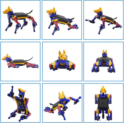 Robot Dog Bittle X (Construction) | Robotics Kit | App & Voice Control Smart Robot | Programmable Open Source Coding Robot Kit | STEM & Robotics Education for Teens, Coders, Geeks, & Students