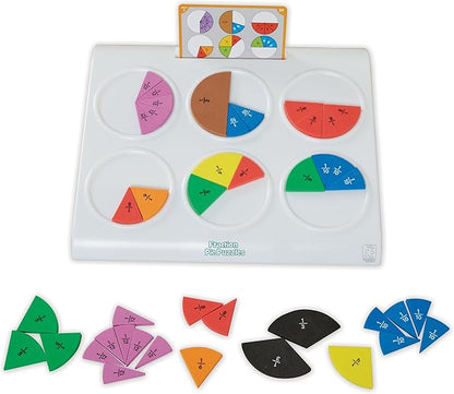 Educational Insights Fraction Pie Puzzles