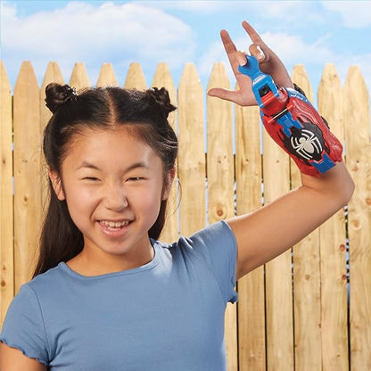 Marvel Spider-Man Real Webs Ultimate Web Blaster, 2-in-1 Blaster, Role Play Toy, Spider-Man Costume, Spider-Man Toys for Kids 5 and Up