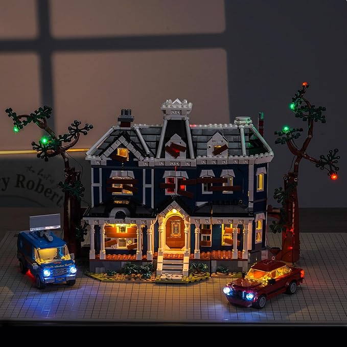 LED Lighting Compatible with LEGO 11370 Stranger Things: The Creel House - JUST Lights,Light Kit Compatible with LEGO Icons Stranger Things: The Creel House,NOT Included The Model