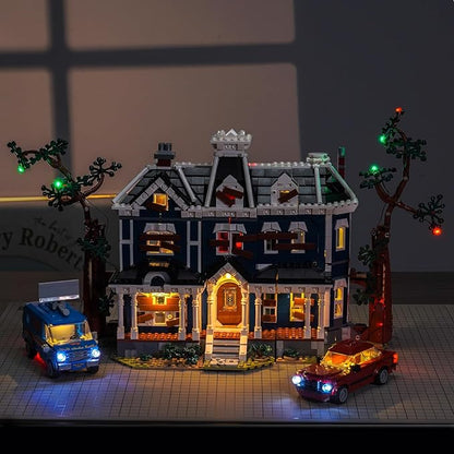 LED Lighting Compatible with LEGO 11370 Stranger Things: The Creel House - JUST Lights,Light Kit Compatible with LEGO Icons Stranger Things: The Creel House,NOT Included The Model