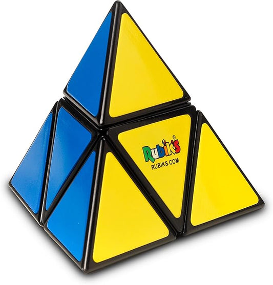 Rubik’s Pyramid, Rubik's Pyramid Pocket Colour-Matching Triangular Cubing Puzzle
