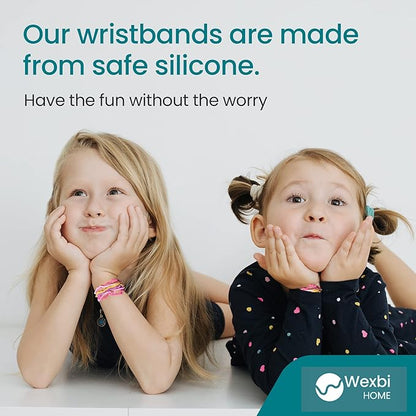 Wexbi home Mega Assortment Fun Bandz - Silicone Bandz Bracelets in a Variety of Vibrant Colors and Fun Shapes, Fun Silly Toy for Children (144)