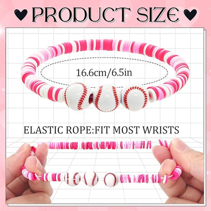 MOVINPE Valentines Day Exchange Gifts for Kids Classroom, 24 Pack Sports Charm Friendship Bracelets with Valentines Day Cards, Classroom Prizes, Valentine’s Day Cards for Kids School Bulk