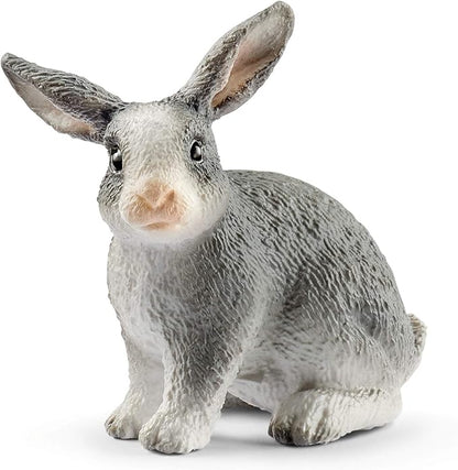 Schleich Farm World, Easter Toys for Boys and Girls Ages 3-8, 8-Piece Playset, Rabbit Hutch and Bunny Playpen Toy Set