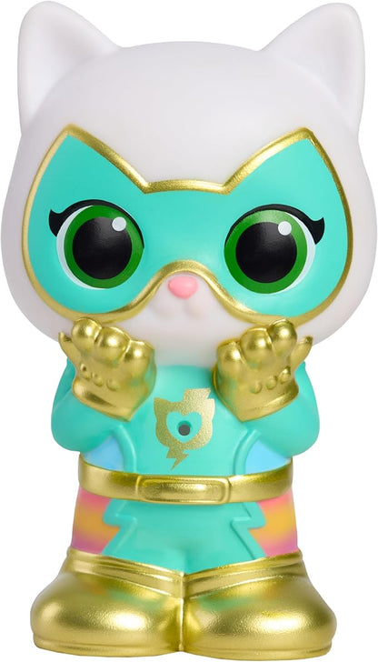 Disney Jr. SuperKitties Water Squirters 4-Pack Set, Bath Toys, Amazon Exclusive, Water Toys for Fans, Girls, Kids, Ages 3 and Up by Just Play, Kids Toys for Ages 3 Up by Just Play
