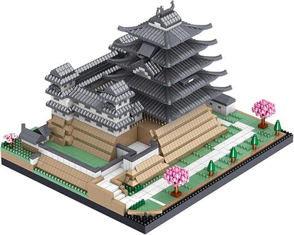 Himeji Castle Japan Building Blocks Set (3037Pcs) Famous World Architecture Educational Toys Micro Bricks for Kids Adults