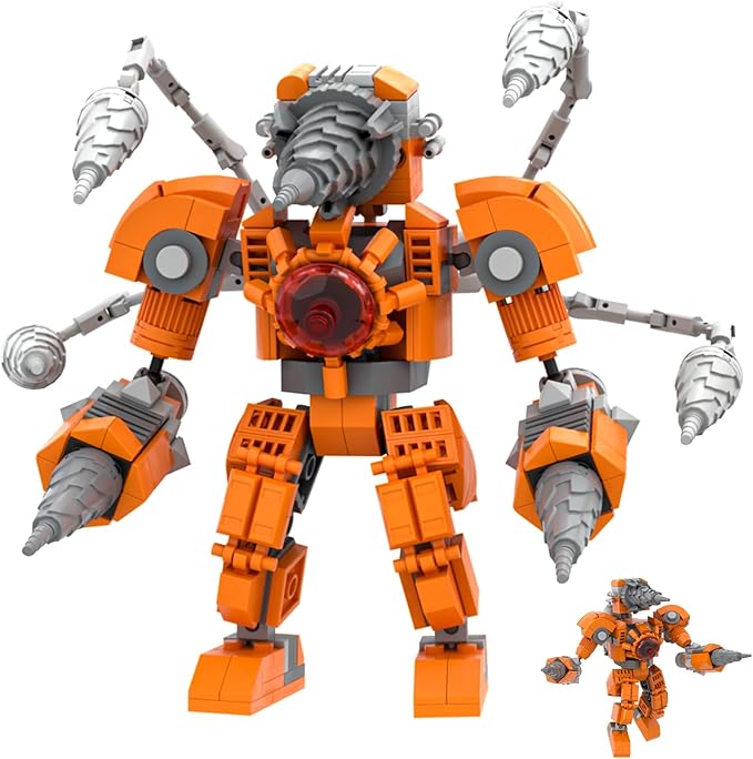 Toilet Building Blocks Toys,TV Toys Building Blocks Imaginative Construction Playset Blocks Action Figure,Birthday Gifts Building Blocks for Adults Children 427PCS