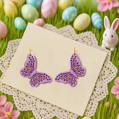9pcs Farm Theme Polymer Clay Cutters，Animal Polymer Clay Jewelry - Fish Hen Cowboy Dog Butterfly Corgi Polymer Clay Cutters，Easter Gifts