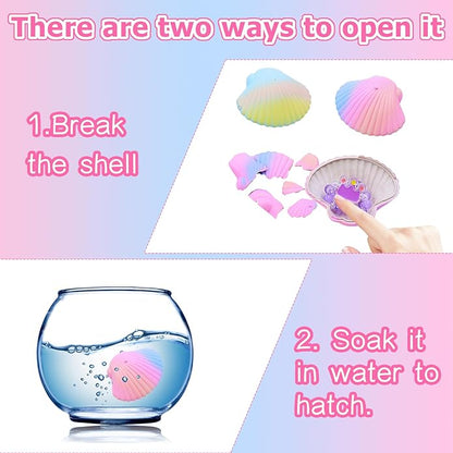 bind box toys Girls Bracelets in Colorful Hatching Shell Blind Boxes, Random Bracelet Style, a Novelty Choice for Birthday Gifts Party Favors Friendship Bracelets for Little Girls