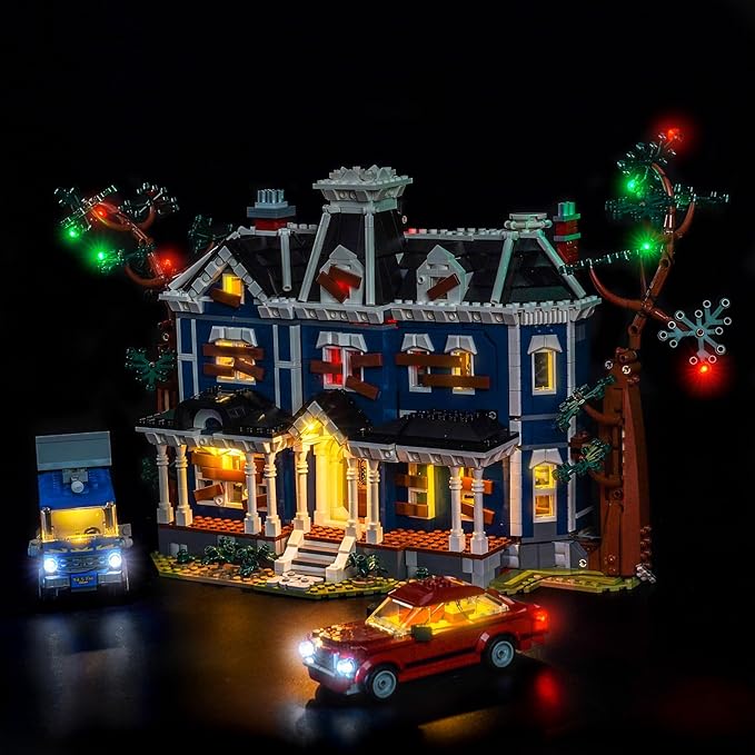 LED Lighting Compatible with LEGO 11370 Stranger Things: The Creel House - JUST Lights,Light Kit Compatible with LEGO Icons Stranger Things: The Creel House,NOT Included The Model
