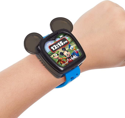 Disney Junior Mickey Mouse Funhouse Toy Watch for Kids with Lights and Sounds, Officially Licensed Kids Toys for Ages 3 Up by Just Play