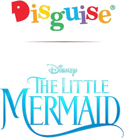 Ariel Costume for Girls, Official Disney The Little Mermaid Light and Sound Prestige Halloween Costume, Size (7-8)
