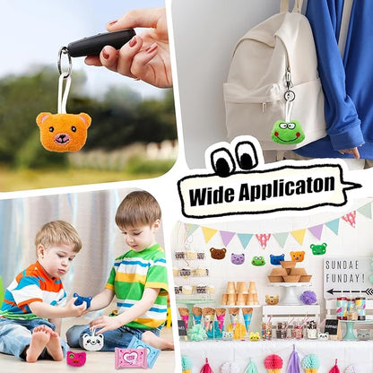 24-Pack Mini Stuffed Animals Blind Bags: Bulk Small Stuffed Animals for Kids, Cute Plush Keychains, Party Favors for Kids, Classroom Prizes, Claw Machine Toys, Birthday Gifts