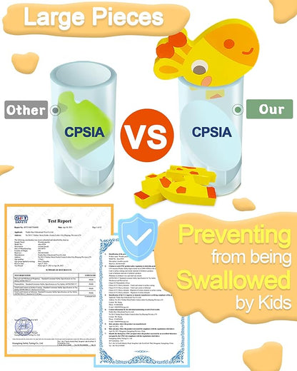 Benresive Wooden Toddler Puzzles Ages 1-3, Montessori Toys for 1 2 3 Year Old Boys Girls, 4 Pack Animal Toddler Toys Gifts for 1 2 3 Year Old Boys Girls, Learning Educational Preschool Toys