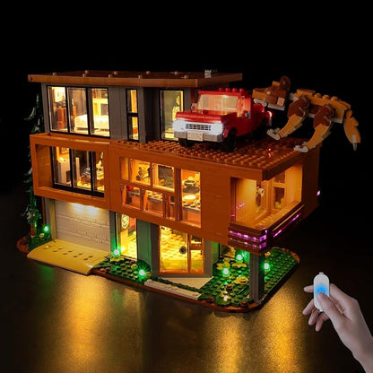 Nitemode LED Light Kit Compatible with Lego Twilight The Cullen House 21354, Upgraded Brightness Adjustable Lighting Accessories(JUST Lights)