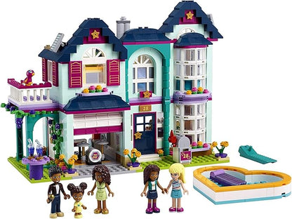 LEGO Friends Andrea's Family House 41449 Building Kit; Mini-Doll Playset is Great Gift for Creative 6-Year-Old Kids, New 2021 (802 Pieces)
