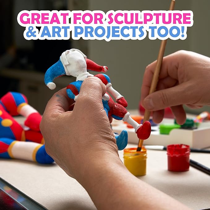 Original Stationery Soft Clay for Slime Making, Moldable Modeling Clay for Kids, Add to Glue and Shaving Foam for Butter Slimes, 1.3 Lbs/600g, Fun Easter and Birthday Gift, Slime Mix Ins Supplies