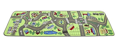 Learning Carpets Giant Road LC124, White