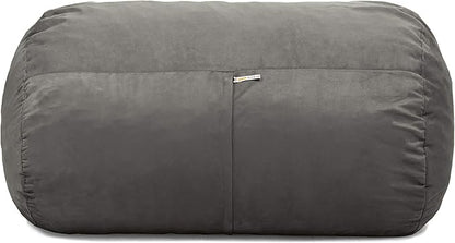 Jaxx Sofa Saxx Bean Bag Lounger, 4-Feet, Charcoal