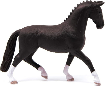 SCHLEICH Horse Club, Horse Figurine, Horse Toys for Girls and Boys 5-12 years old, Hanoverian Mare, Black