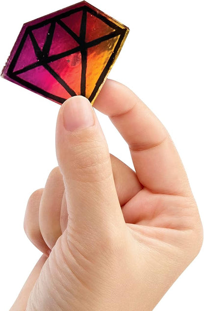 Shrinky Dinks Creative Pack, 25 Sheets Crystal Clear, Kids Art and Craft Activity Set, Kids Toys for Ages 6 Up by Just Play