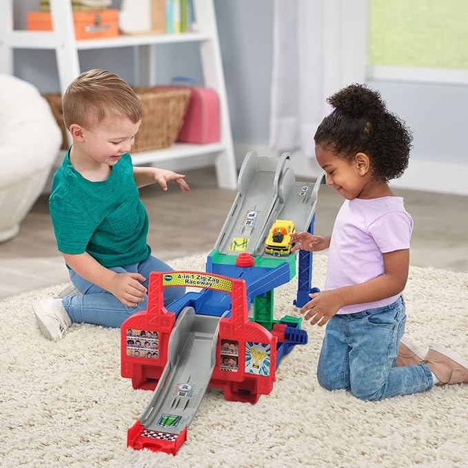 VTech Go! Go! Smart Wheels 4-in-1 Zig-Zag Raceway