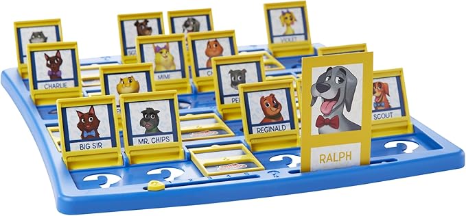 Hasbro Gaming Guess Who? People & Pets Board Game Edition | The Original Guessing Game | Easter Gifts for Girls & Boys | Ages 6+ (Amazon Exclusive)