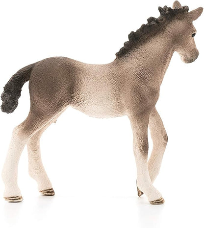 Schleich Horse Club, Horse Toys for Girls and Boys, Andalusian Foal Baby Horse Toy Figurine, Ages 5+
