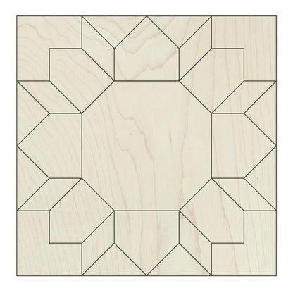 Floral Wooden Barn Quilt Kit Patterns DIY Craft Kits for Adults to Paint, Barn Quilts Sign Block Painting Kit for Party AVTRBoutique (18 inches, Sunflower)