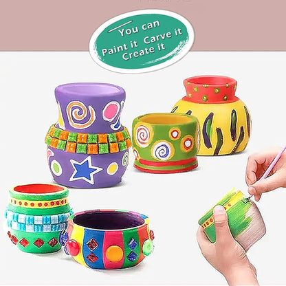 ReArt Stone Air-Dry Clay Modelling, 2.2 pounds Ideal for Beginners and Advanced Sculptors All-Purpose Modeling Clay (Terracotta)