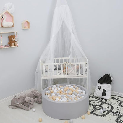 GOGOSO Ball Pit Balls for Toddles, Kids Plastic Balls for BallPit, Pool, Baby Party Accessories, Birthday Decoration 50 100 200 500 1000