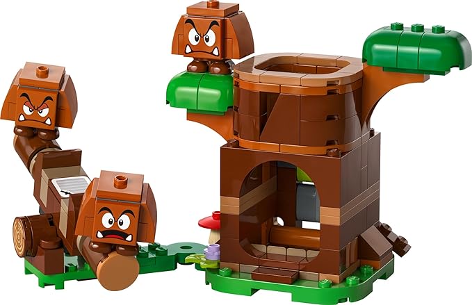 LEGO Super Mario Goombas’ Playground, Nintendo Super Mario Collectibles for Kids, Buildable Seesaw, Super Mario Toy Playset, 3 Figures, Gift for Boys, Girls and Any Fan Ages 7 and Up, 71433