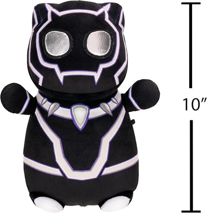 Squishmallows Original Marvel Spidey and His Amazing Friends 10in Black Panther HugMees – Ultrasoft Official Jazwares Plush (Medium-Sized)