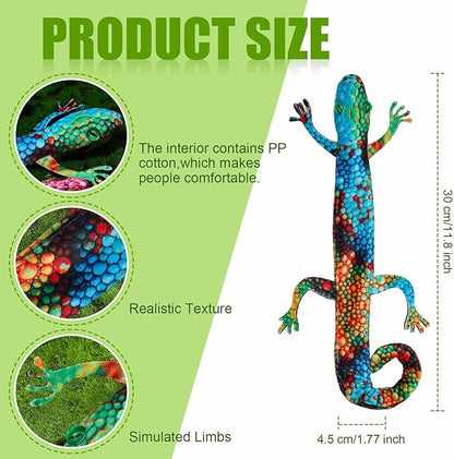 Chivao Lizard Snap Bracelet Reptile Party Favor, Stuffed Animal Slap Bracelets Jungle Snakes Party Favors Reptile Birthday Party Supplies for Boy Girl Christmas Party Gifts