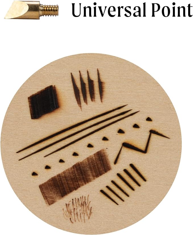 Walnut Hollow Creative Versa Tool with Variable Temperature Control for Woodburning, 11 Points (Tips), Original Version, Basic Pack