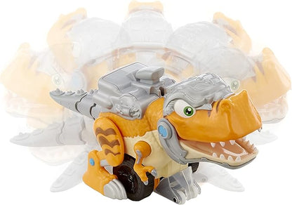 Little Tikes T-Rex Strike RC Remote Control Chompin' Dinosaur Toy Vehicle Car with Full 360 Degree Spins That Roars, Plays Music and SFX- Gifts for Kids, Toys for Boys & Girls Ages 4 5 6+ Years Old