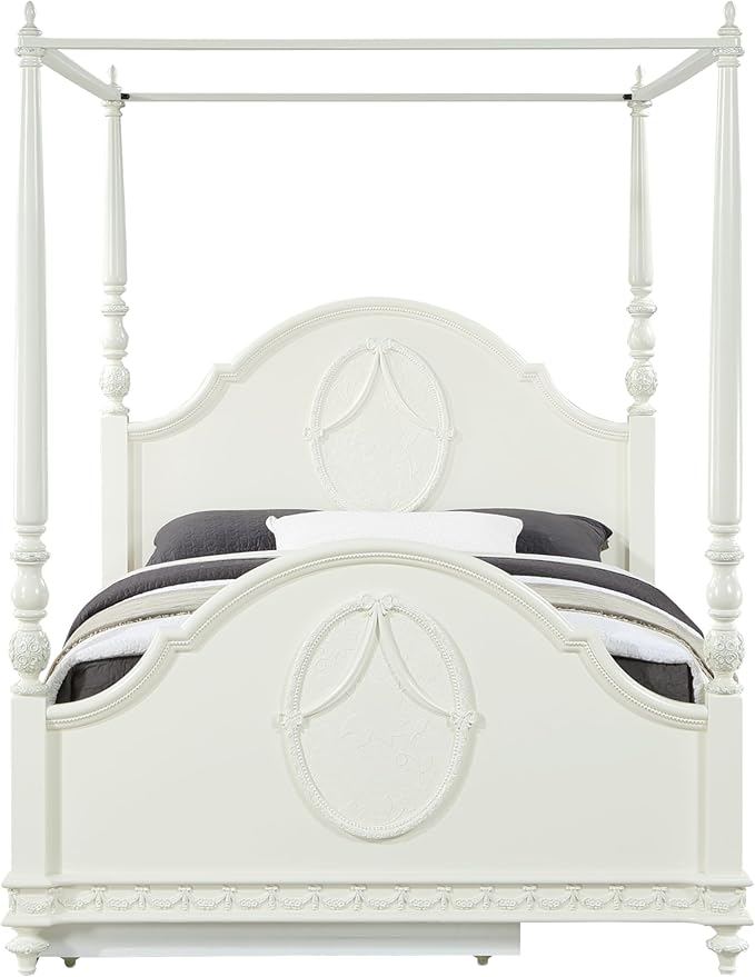 Acme Dorothy Teenager Twin Trundle in Ivory