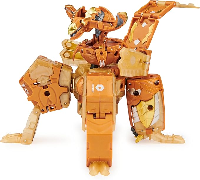 Bakugan Ultimate Viloch, 7-in-1 Exclusive Bakugan, Includes BakuCores and Trading Cards, Geogan Rising Collectible Action Figure Kids Toys for Boys
