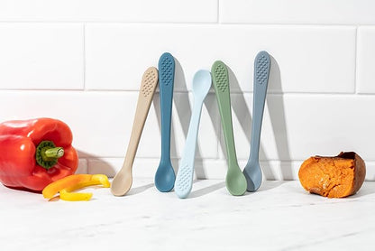 Baby Spoons - Infant Spoons First Stage-First Stage Baby Feeding Spoon Set Gum Friendly - BPA Free