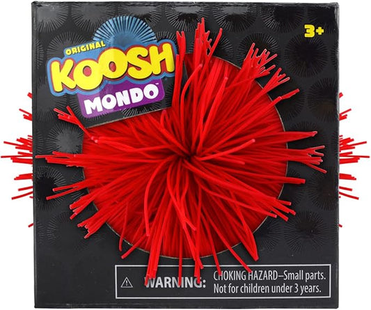 Koosh Mondo Ball, Assorted Colors - Kids Outdoor Toys, Beach Toys, Kids Games, Outdoor Games for Adults and Family, Outdoor Games for Kids, Kids Toys, Fidget Toys for Kids, Ages 3+