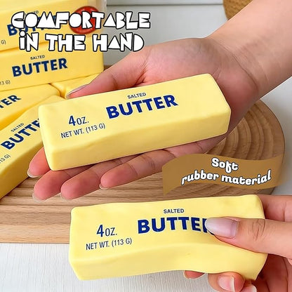 1pcs Squeeze Butter Squishy Toy, Pack Sensory Stress Relief Squishies Soft & Stretchy Fidget Toys for Anxiety Relief Party Favors (Dumpling Squishy Butter) (Large)