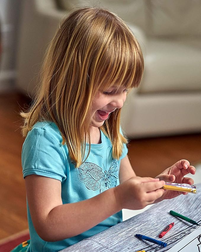 CrayonKing 25 Sets of 4-Packs in Cello (100 total bulk Crayons) Restaurants, Party Favors, Birthdays, School Teachers & Kids Coloring Non-Toxic Crayons